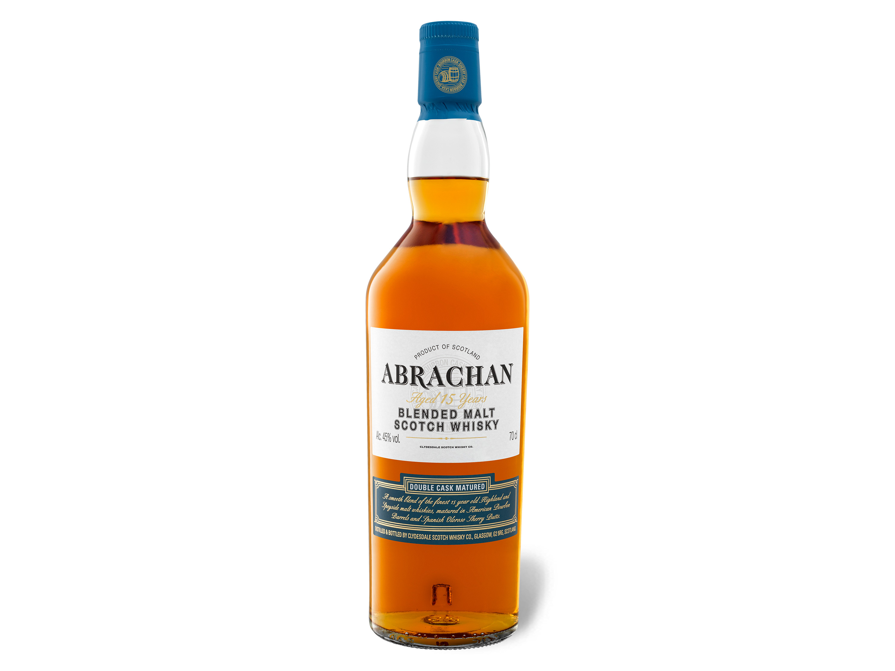 ABRACHAN Double Cask Matured Blended Malt Scotch Whisky 15 Jahre 45% Vol – Bild 2 von 4