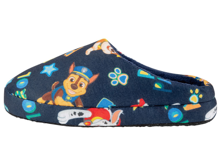 Gehe zu Vollbildansicht: Jungen Hausschuh, mit gepolsteter Decksohle, für angenehm warme Füße - Bild 7