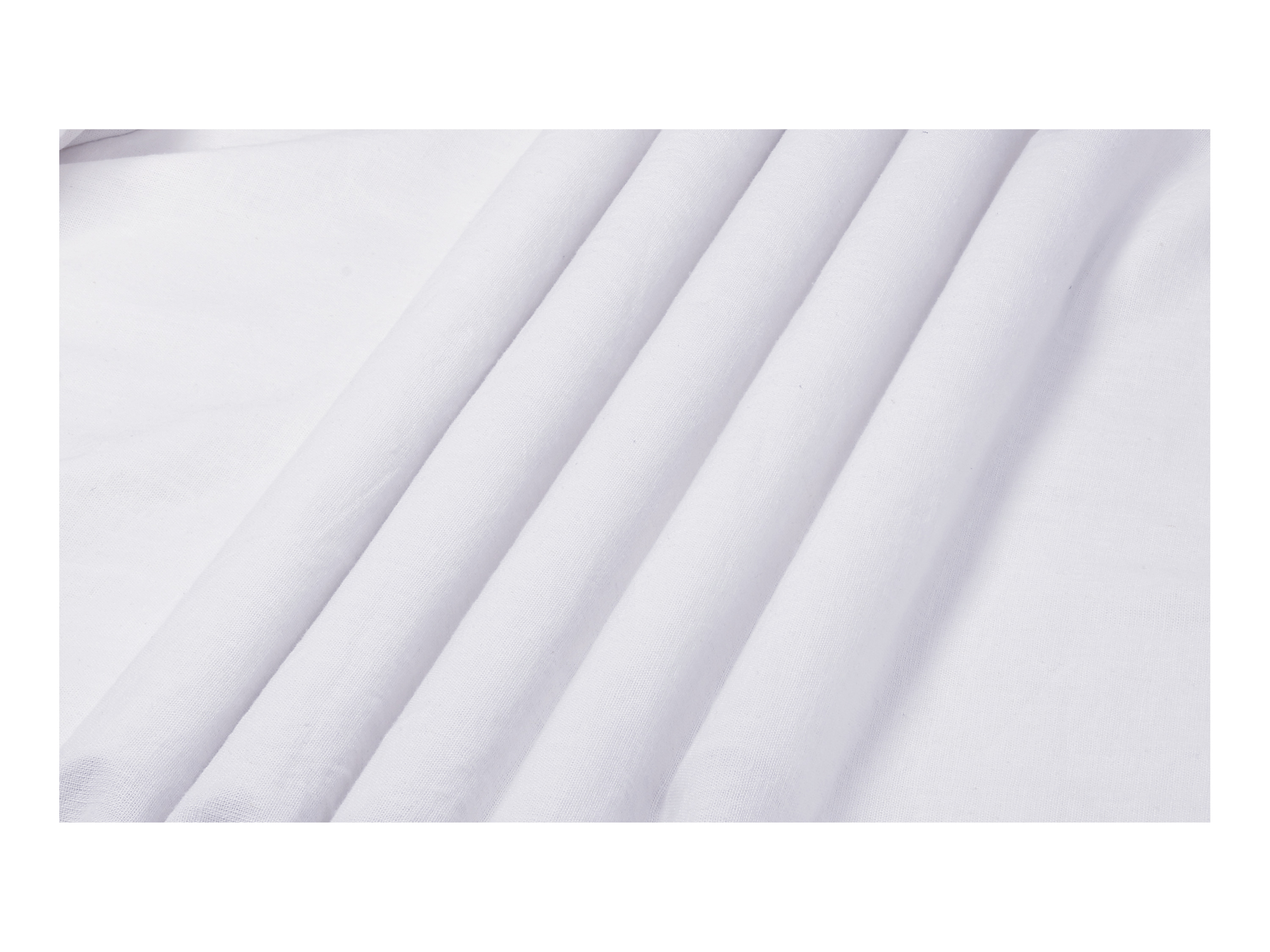LIVARNO® Bettwäsche Baumwoll Leinen Mix, 155 x 220 cm (Weiß) – Bild 2 von 2
