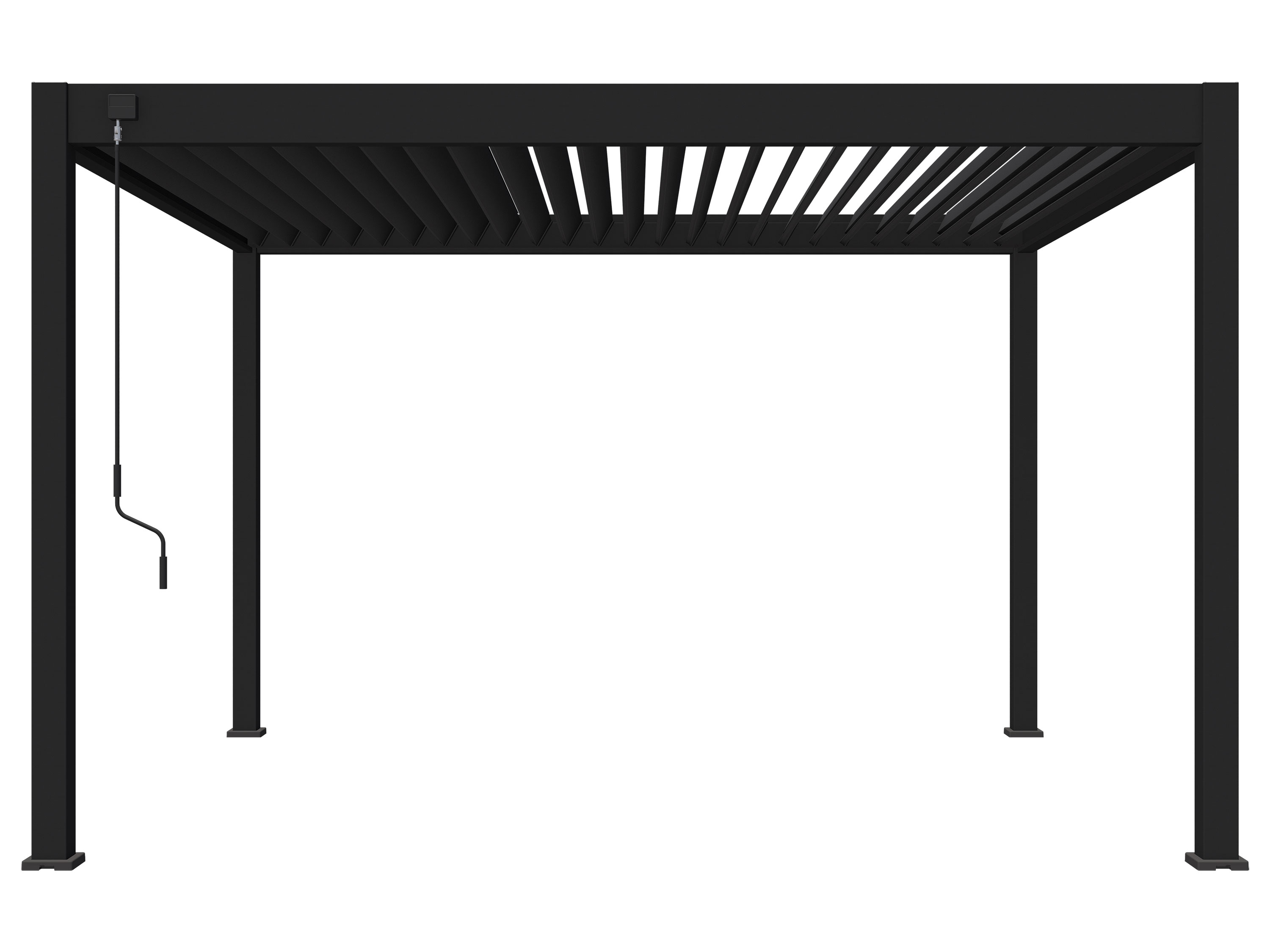 Pergoline Pavillon Superior (Anthrazit, 3,6×4 m) | 04260664391173