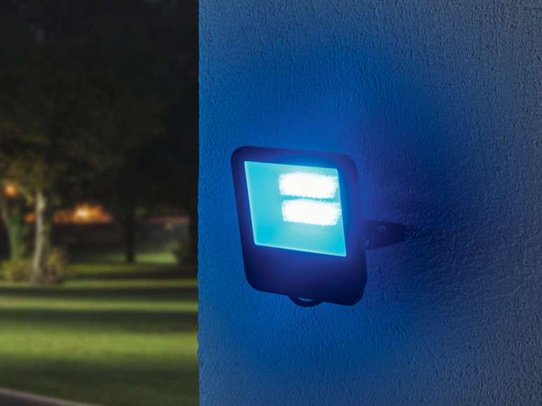 LIVARNO home LED Außenstrahler, Lichtfarbensteuerung Home« Smart und mit RGB, »Zigbee