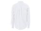 Weißes Langarmhemd, Rückansicht.