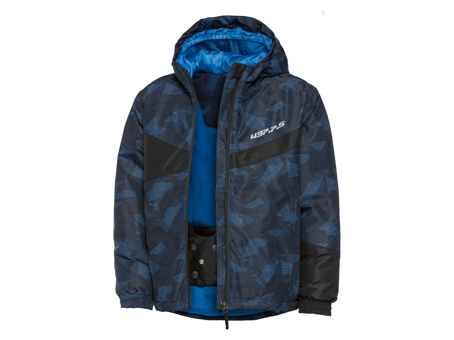 CRIVIT Jungen Skijacke (Schwarz, 134/140) | 04055329079561