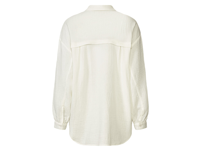 Gehe zu Vollbildansicht: esmara® Damen Musselin-Bluse aus reiner Baumwolle - Bild 4