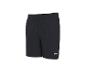 Schwarze Herren-Sporthose mit weißem Logo am linken Bein.