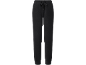 Schwarze Damen-Freizeithose mit Kordelzug am Bund.