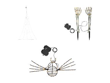 Halloween Gartendeko, mit Timerfunktion