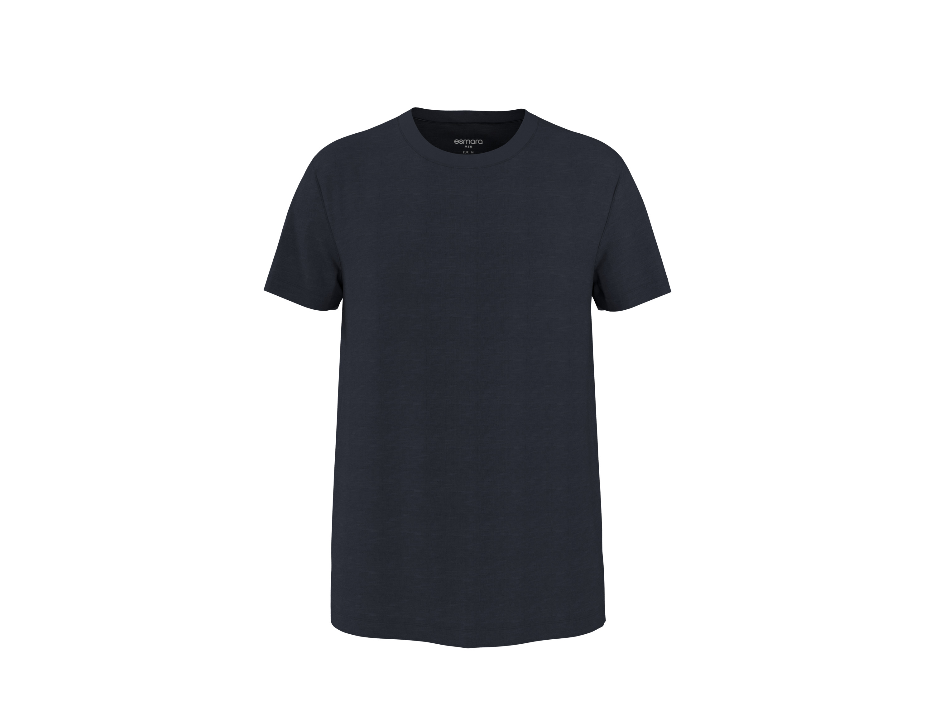 ESMARA MEN Herren T-Shirt (Navy, S (44/46))
