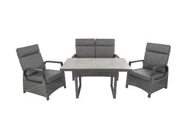 bellavista - Home & Garden® Lounge »Orlando«, 4-teilig, inkl. Sitzauflagen