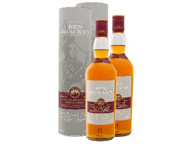 2 x 0,7-l-Flasche Whiskypaket Ben Bracken Speyside Single Malt Scotch Whisky 27 Jahre mit Geschenkbox 40% Vol