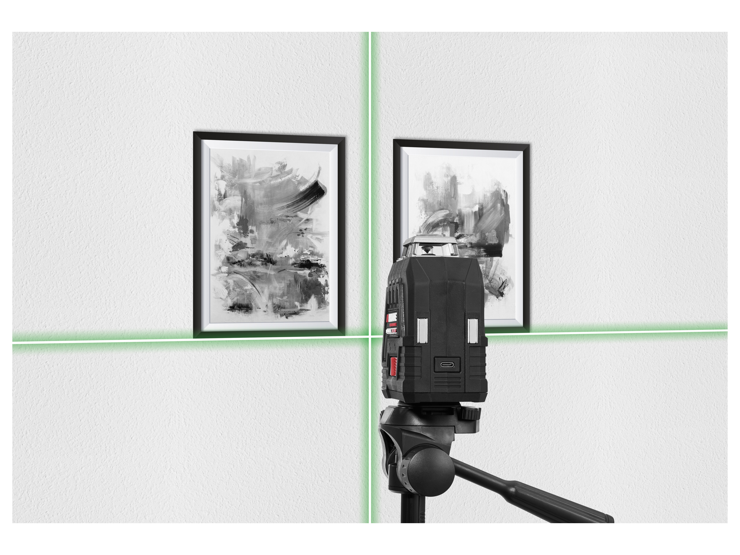 PARKSIDE PERFORMANCE® 4 V Akku-Kreuzlinienlaser »PKLLP 360 B3«, mit 360°-Rotationslaser – Bild 2 von 4