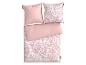 MICHALSKY Bettwäsche in Rosa mit weißem Blumenmuster