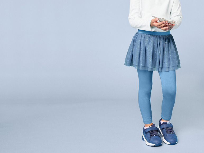 Gehe zu Vollbildansicht: lupilu® Kleinkinder Mädchen Tüllrock mit Leggings - Bild 3