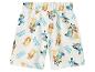 Kinder-Shorts mit blauen und orangefarbenen Hundefiguren und dem Text „BLUEY & BINGO“.