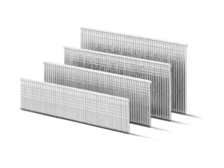 Ein Satz mit vier Metallklammern.