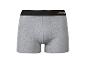 Graue Parkside Boxershorts mit schwarzem Bund.