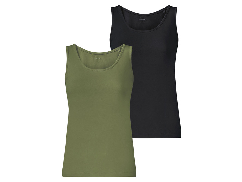 Esmara® Damen Bluse, Leicht Tailliert Geschnitten, Mit