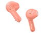 Rosa Philips Wireless-Ohrhörer mit Wasserfestigkeit.