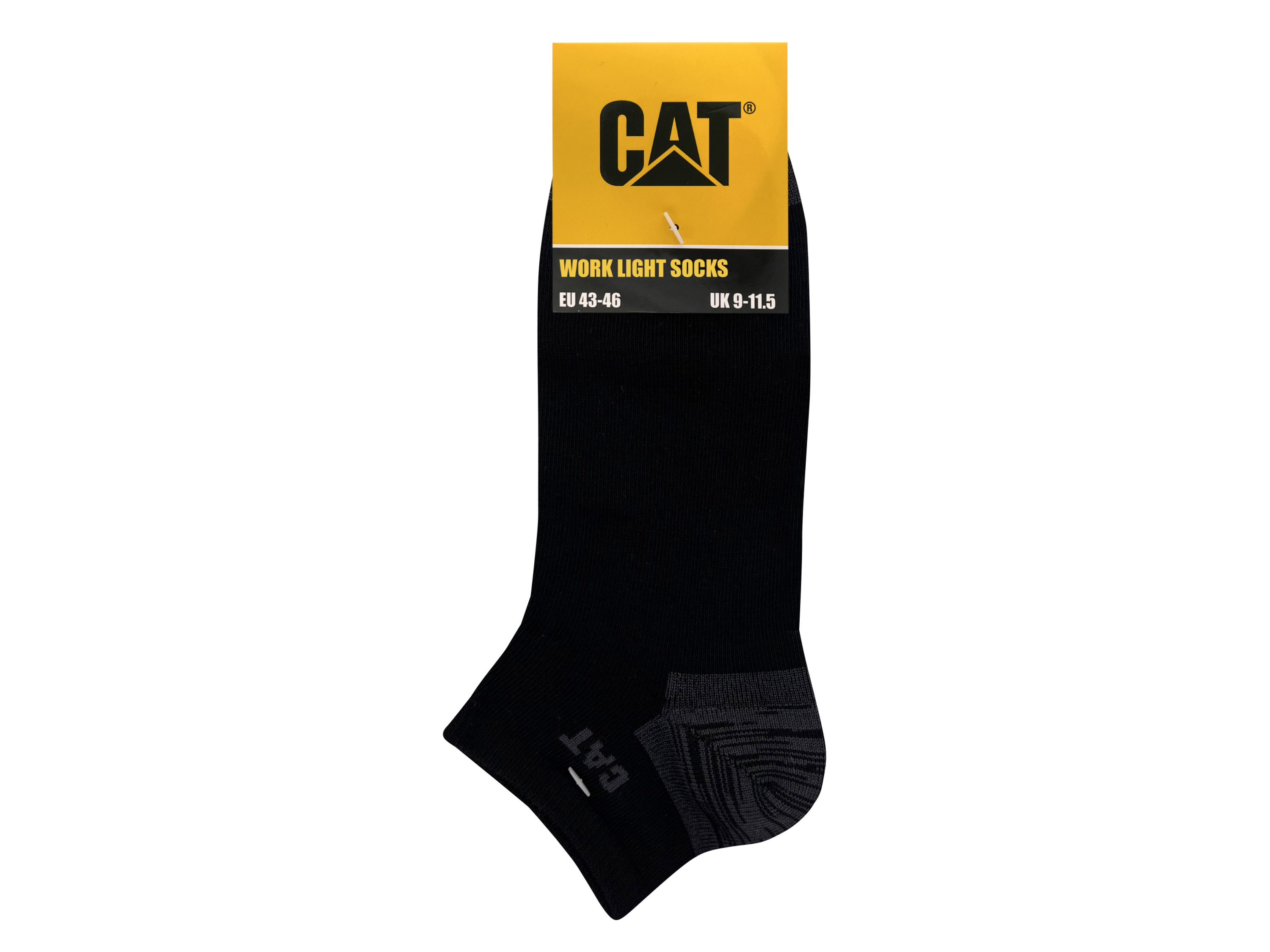 Thumbnail - Caterpillar Herren Work Socken 3 Paar (Schwarz, 35-38)