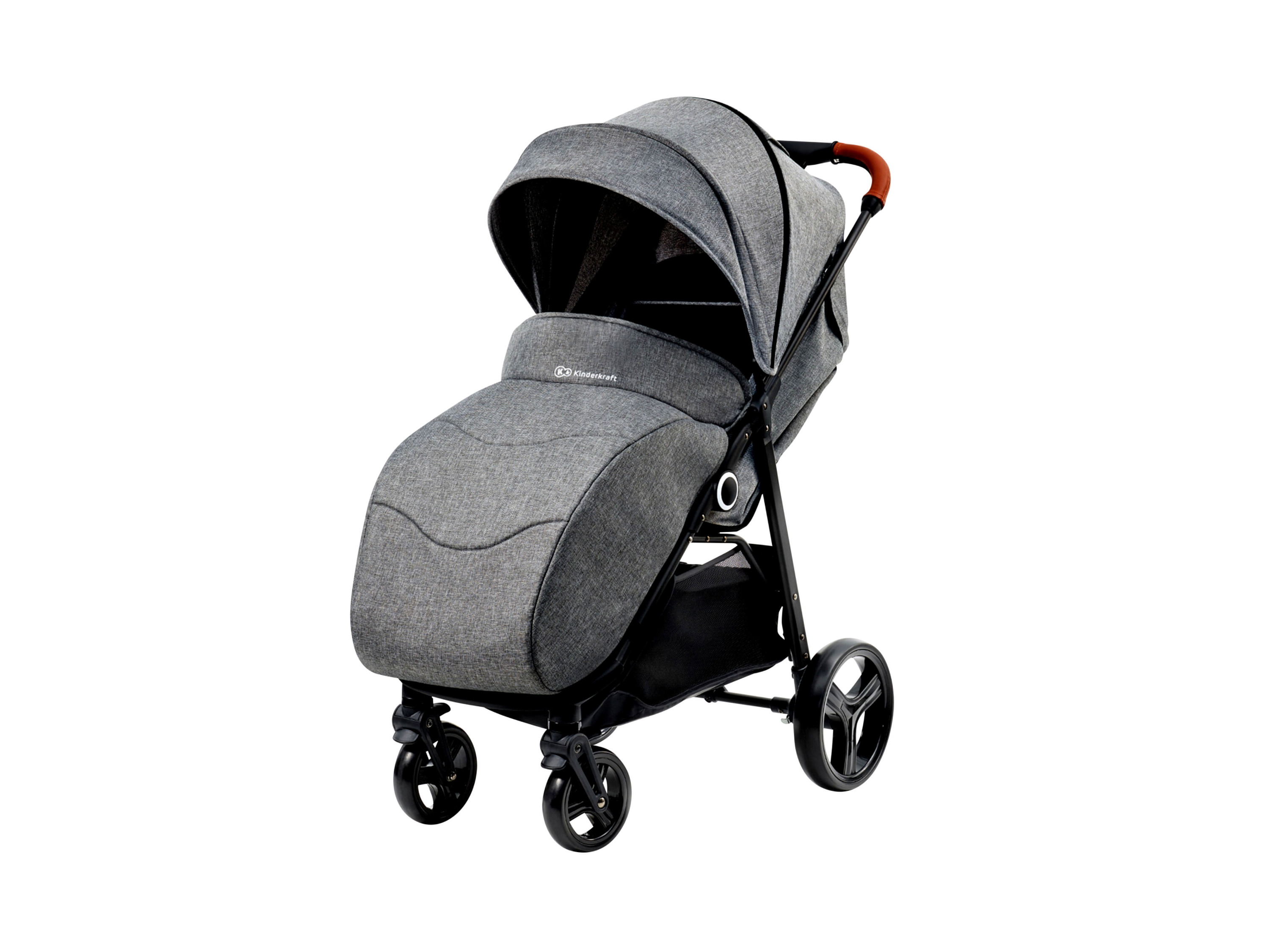 KINDERKRAFT Kinderwagen GRANDE Classic (Grau)""
