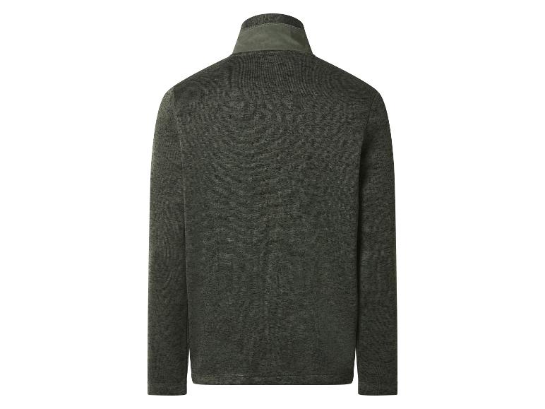 Herren Strickfleece-Jacke