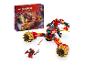 LEGO Ninjago Kai's Mech Storm Rider Set mit Karton und Minifigur.