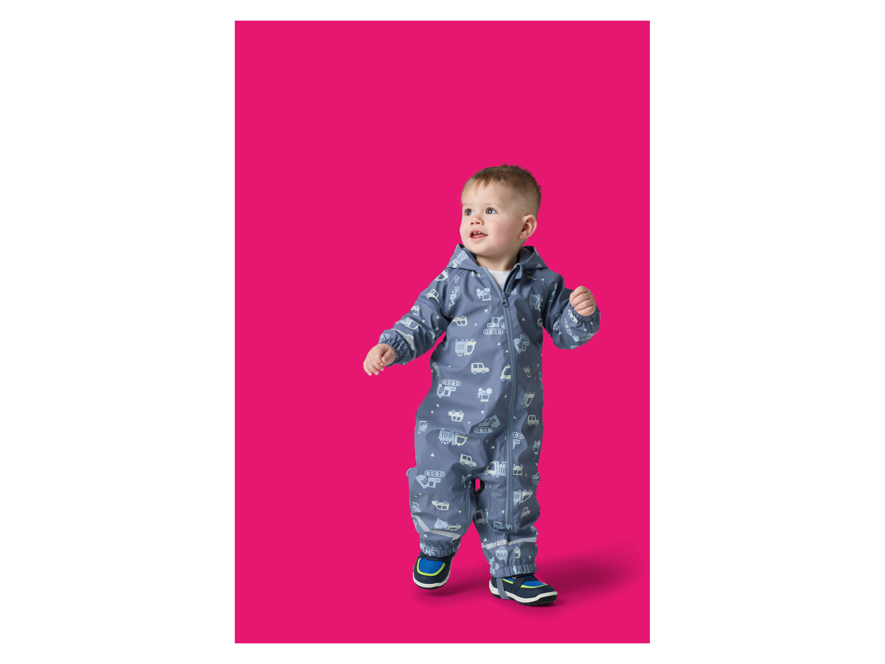 LUPILU® Baby Matsch- und -Buddel-Overall (Blau, 98/104) – Bild 2 von 4