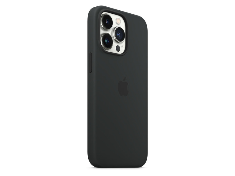Gehe zu Vollbildansicht: Apple iPhone 13 Pro Silicone Case, mit MagSafe – Midnight - Bild 2