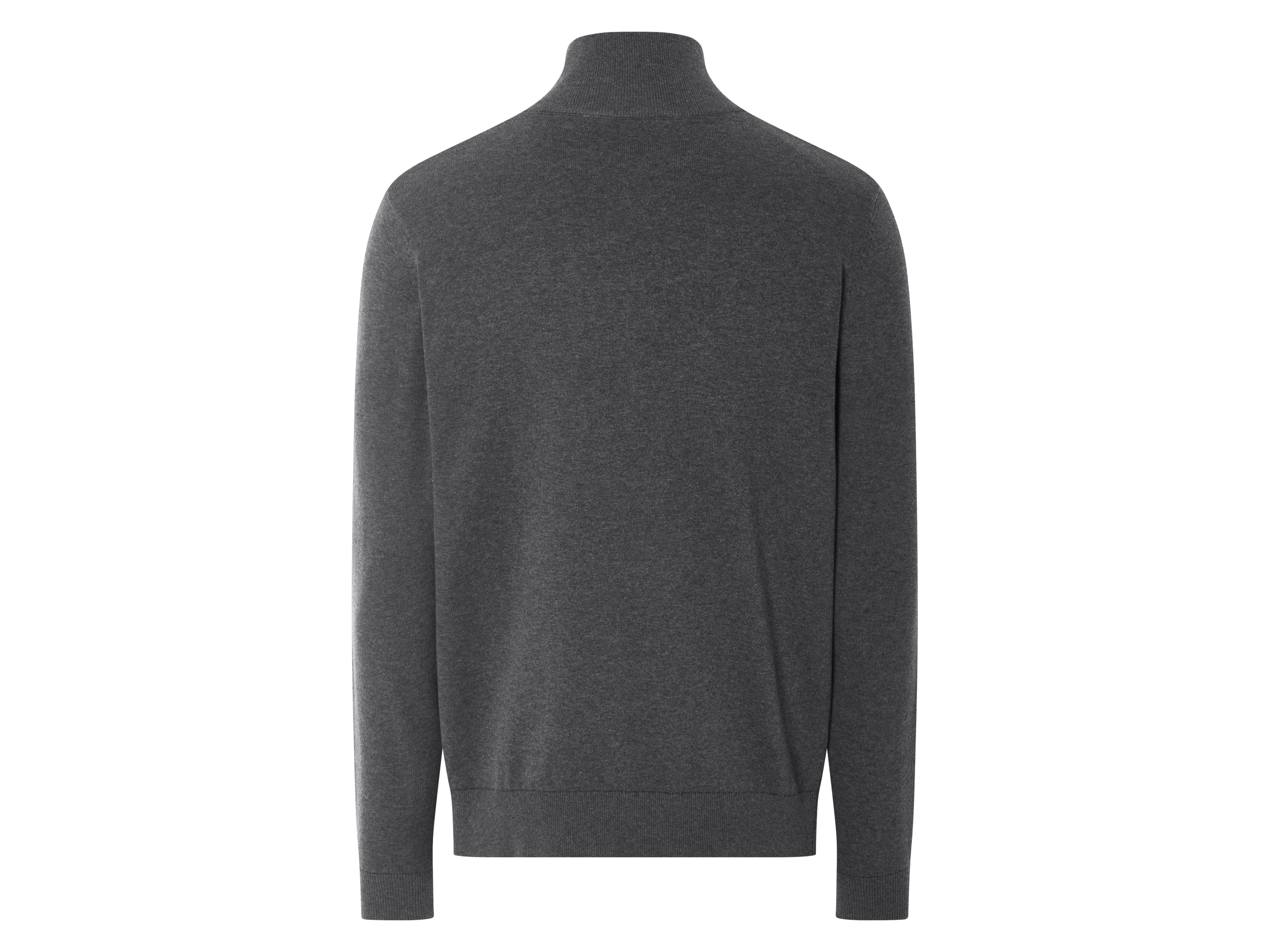 Thumbnail - esmara Men Herren Strickjacke, mit Rippbündchen (Grau, L (52/54))