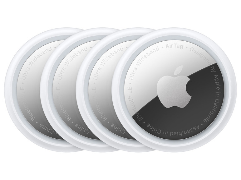 Gehe zu Vollbildansicht: Apple AirTag, 4er Pack - Bild 1