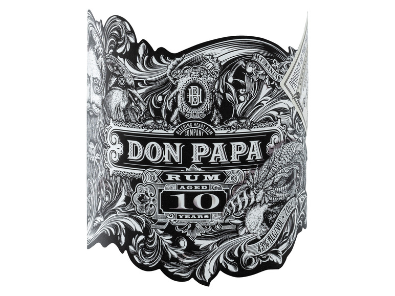 Gehe zu Vollbildansicht: Don Papa Rum 10 Jahre 43% Vol - Bild 2