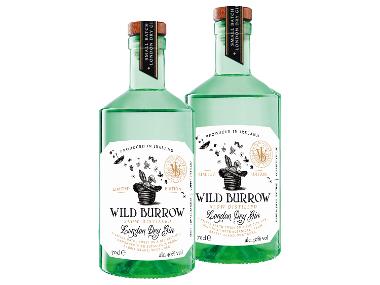 2 x 0,7-l-Flasche Spirituosenpaket Slow Distilled London Dry Gin 40% Vol
