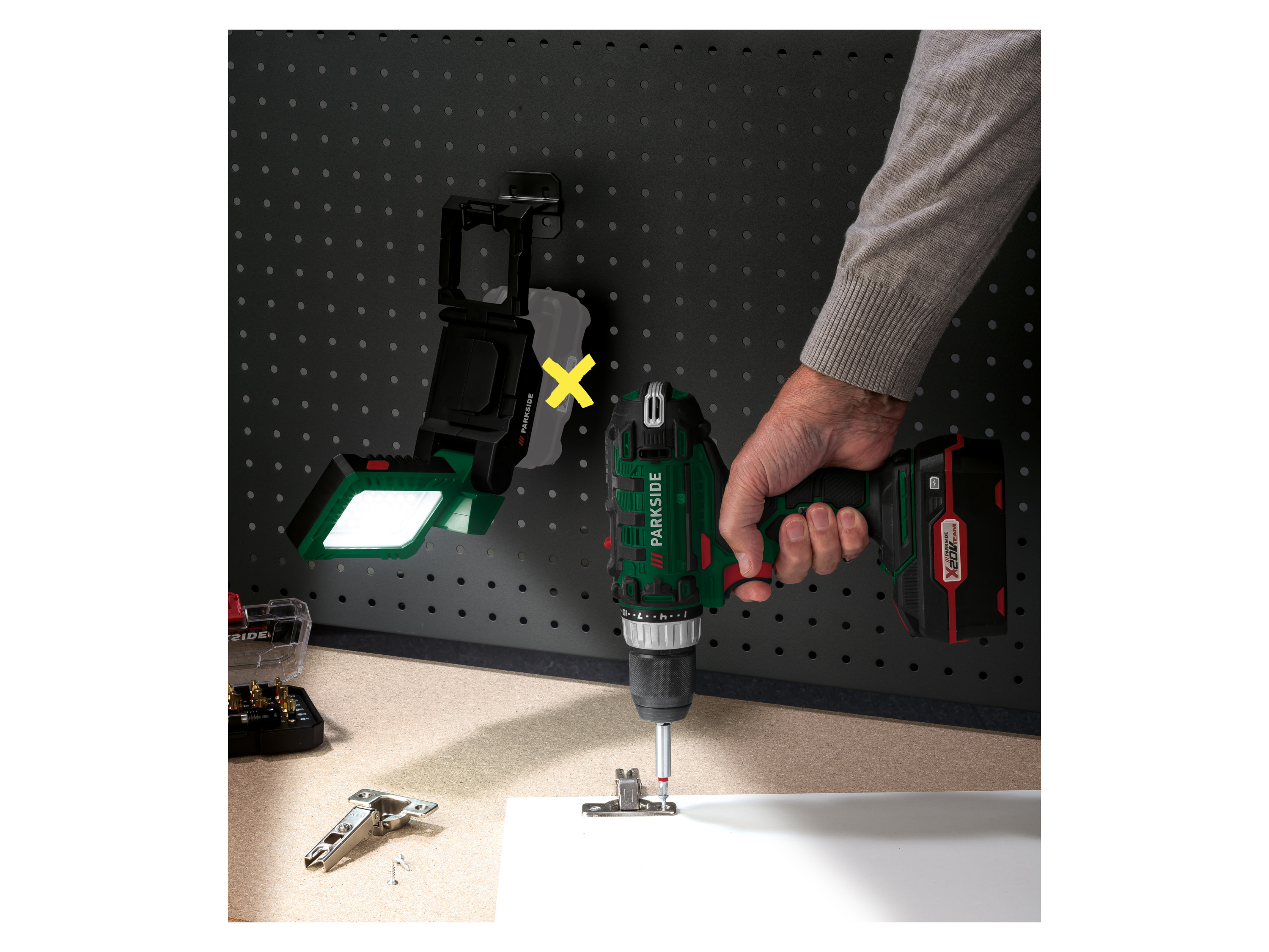 PARKSIDE® 20 V Akku-LED-Leuchte »PLLA 20 Li A1«, ohne Akku – ohne Ladegerät – Bild 3 von 4