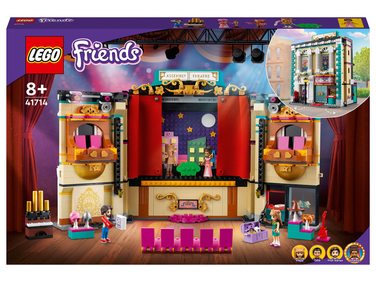 Gehe zu Vollbildansicht: LEGO® Friends 41714 »Andreas Theaterschule« - Bild 1