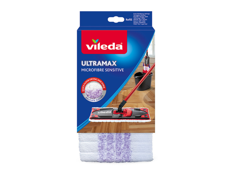 Viledas Ultramax Mikrofaser-Mop-Nachfüllpackung für empfindliche Böden