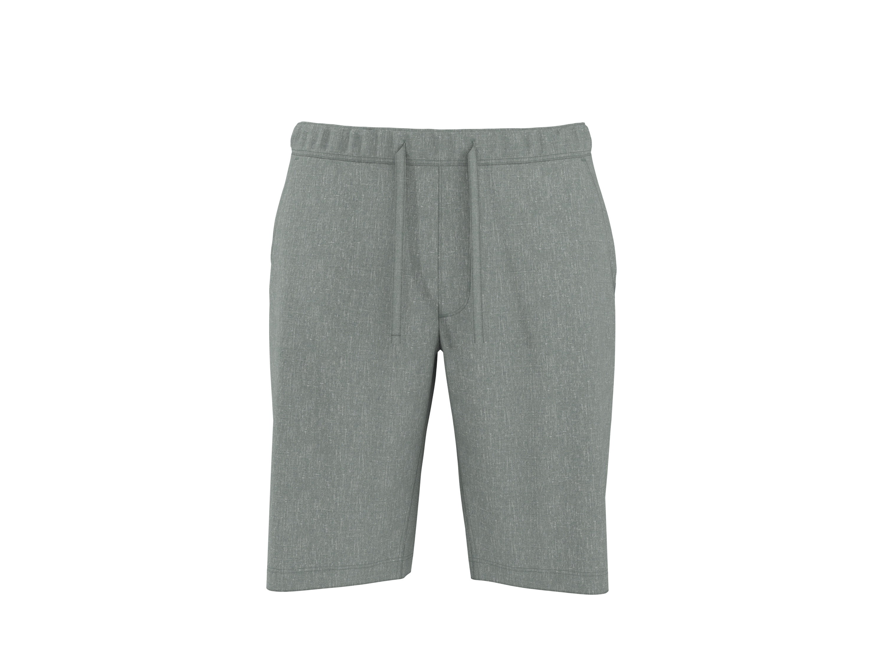 ESMARA MEN Herren Bermuda mit Leinen (Grün, S (44/46))