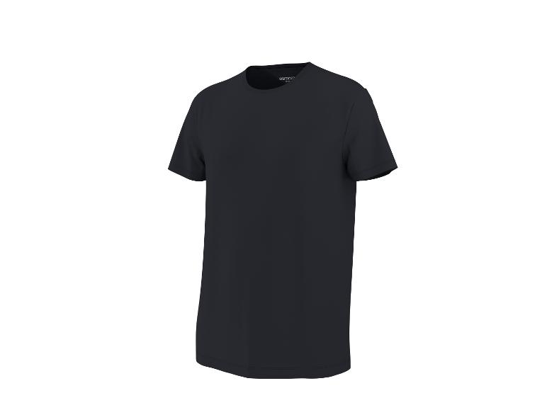 Schwarzes Kurzarm-T-Shirt für Herren