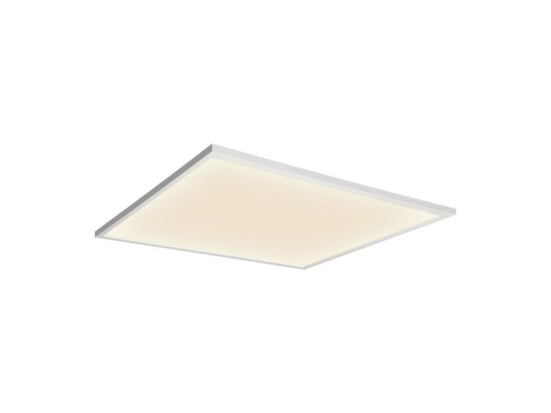 Quadratisches LED-Panel mit warmweißem Licht