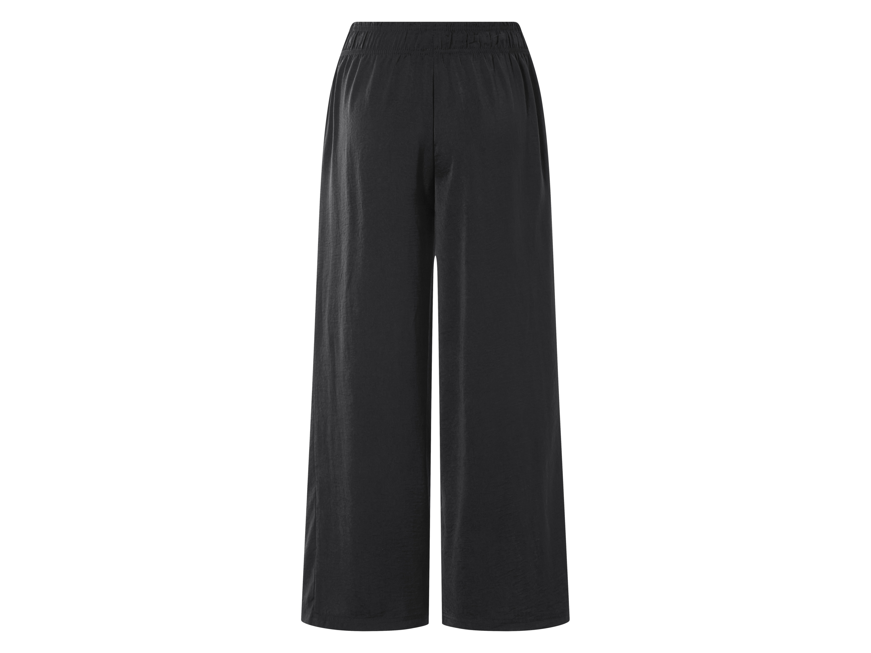 Thumbnail - esmara® Damen Hose Wide Leg (Schwarz, L(44/46))