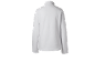 Weiße Fleecejacke für Damen, Rückansicht