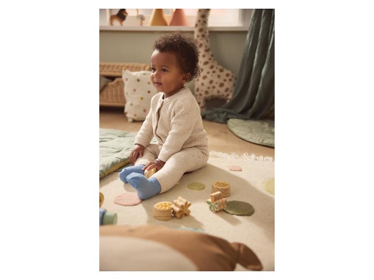 Baby Strickjacke, mit Knopfleiste