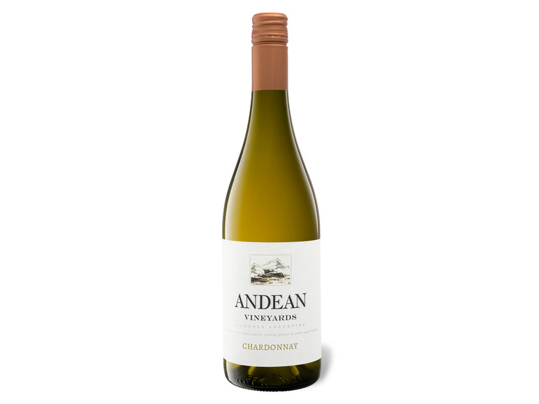 Gehe zu Vollbildansicht: Andean Vineyards Chardonnay trocken, Weißwein 2022 - Bild 1