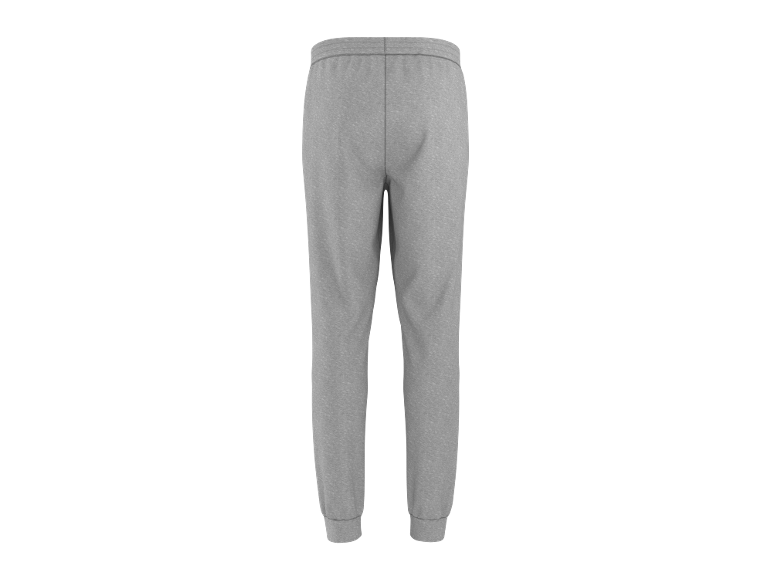 Graue Herren-Jogginghose, Rückansicht
