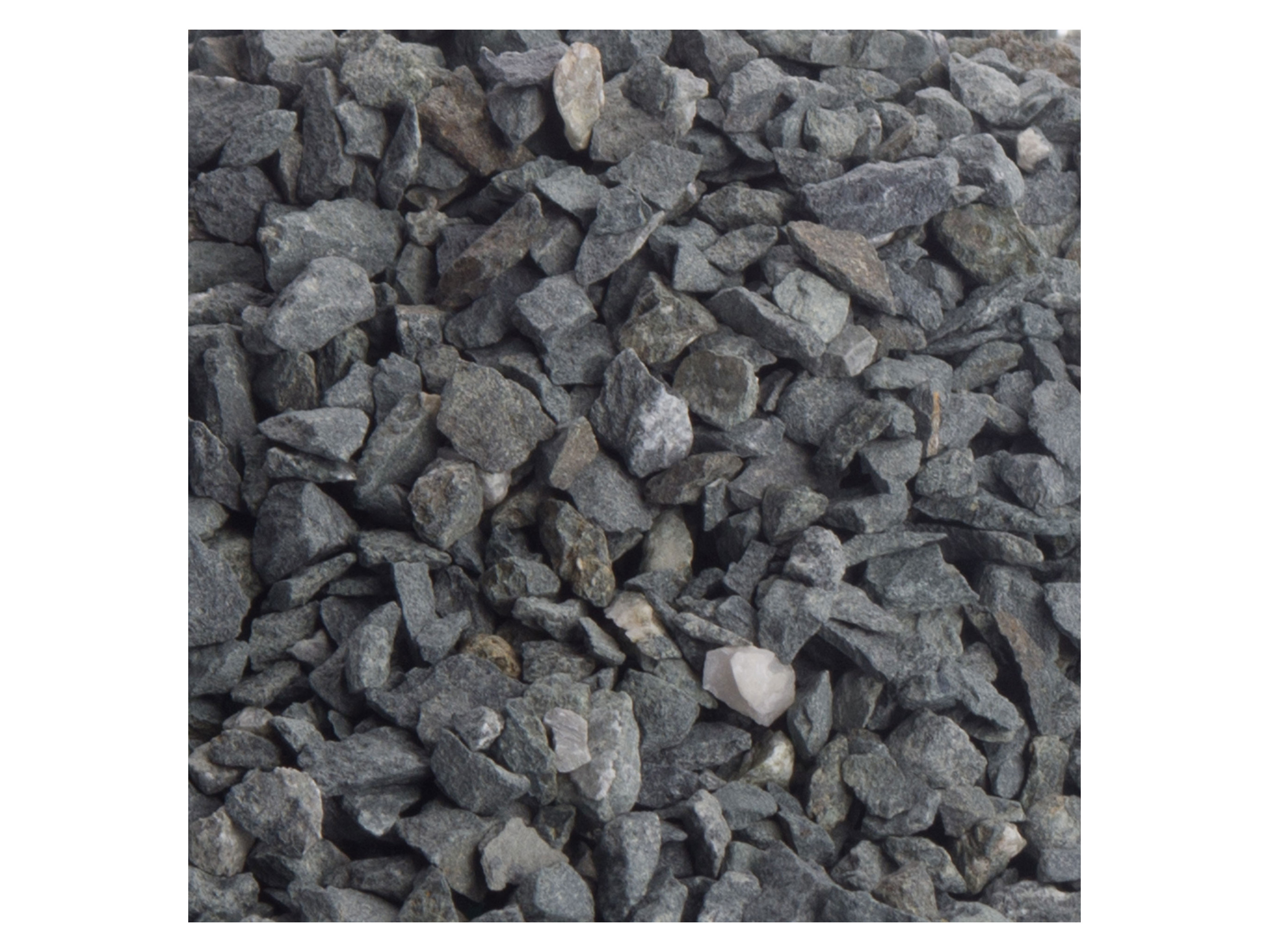 Thumbnail - Schicker Mineral Diabas Streusplitt (2-5 mm, 25 kg, Grau)