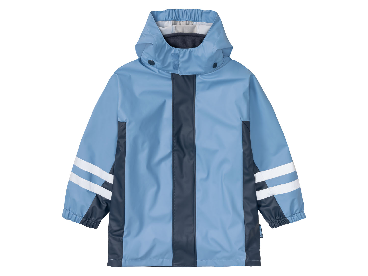 Playshoes Kleinkinder Regenjacke (marine/hellblau, 110/116) | 04251134301914