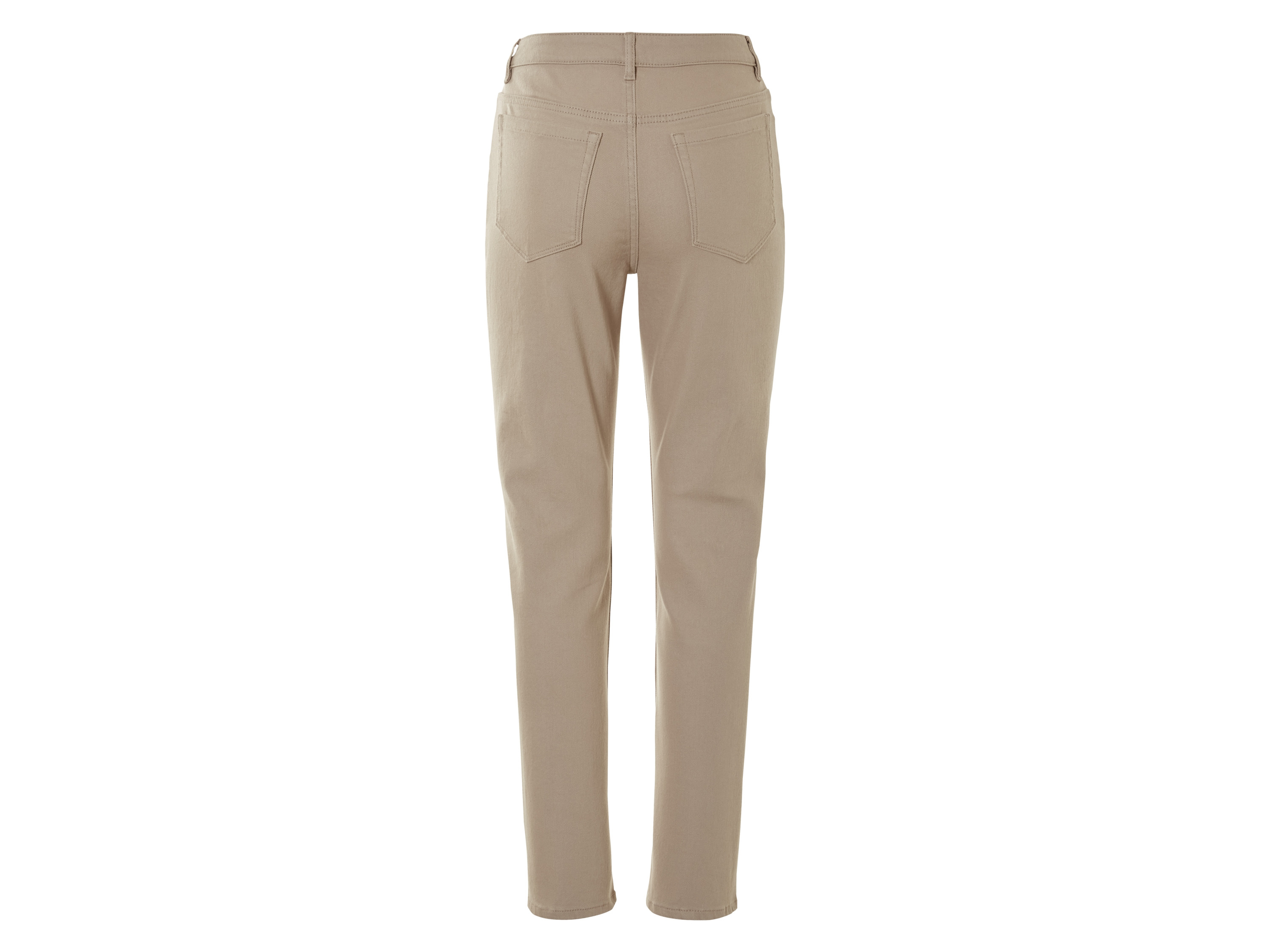 ESMARA® Damen Jeans Straight Fit (Sand denim, 34 (reg. Länge)) – Bild 2 von 2