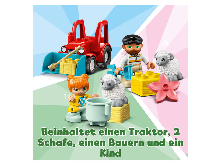 Gehe zu Vollbildansicht: LEGO® DUPLO® 10950 »Traktor und Tierpflege« - Bild 8