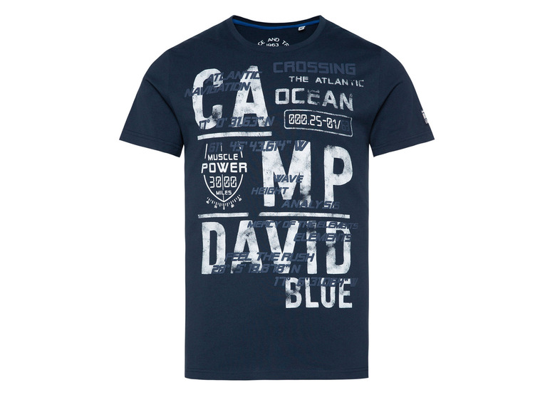Gehe zu Vollbildansicht: Camp David Herren T-Shirt mit Druck - Bild 4