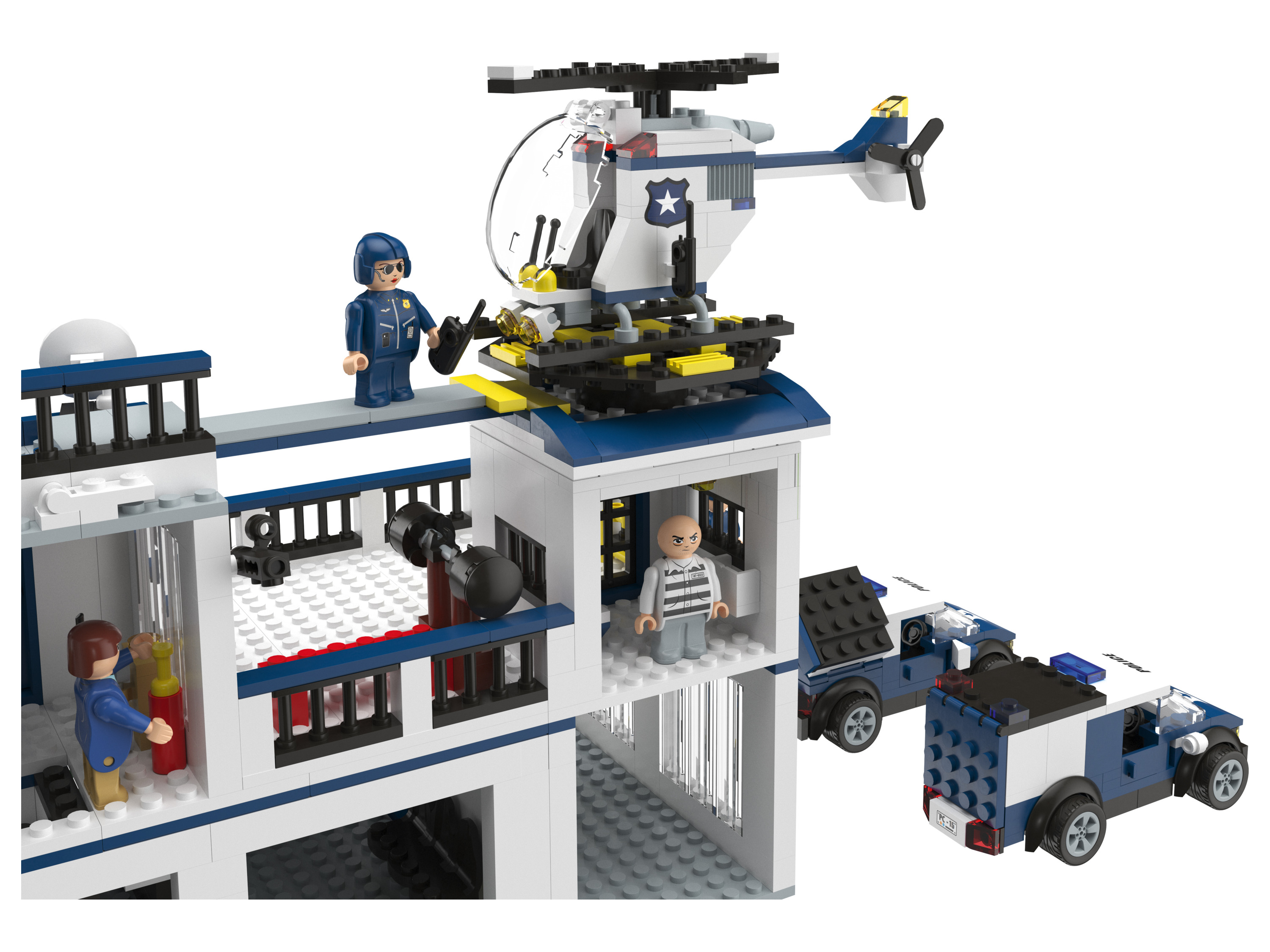 Thumbnail - lupilu® Clippys-Set L (Polizeistation)