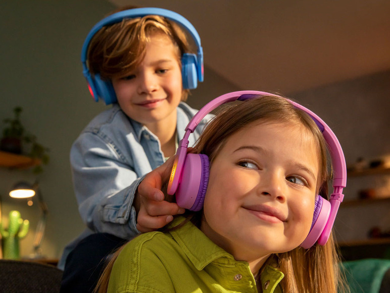 Gehe zu Vollbildansicht: PHILIPS »TAK4206PK« Kabellose On-Ear- Kopfhörer für Kinder - Bild 2